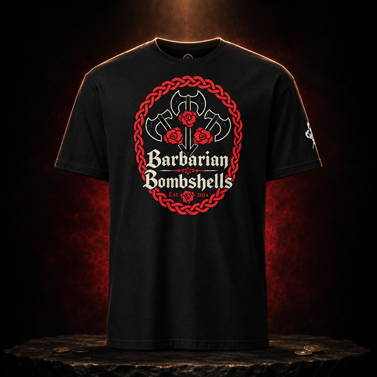 Horde Crest Tee displayed as legendary Bombshell loot